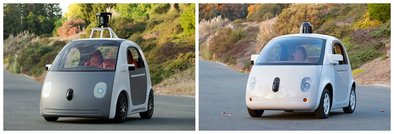 Illustration for article titled Here's Google's First Fully Functional Self-Driving Car Prototype